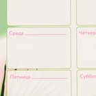 Планер магнитный на холодильник, формат А5, «Тропики»  (артикул 9707440)  большой выбор товаров оптом и в розницу по низким ценам с доставкой