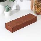 Лоток деревянный для подачи столовых приборов Доляна, 25×8×4 см, цвет мокко - Фото 4
