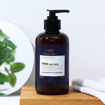 Крем для тела AROMA THEORY, увлажнение и аромауход, 300 мл, аромат апельсина
