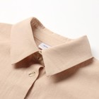 Костюм для девочки (рубашка и шорты) MINAKU, цвет бежевый, рост 122-128 см - Фото 7