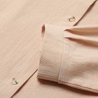 Костюм для девочки (рубашка и шорты) MINAKU, цвет бежевый, рост 122-128 см - Фото 8