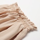 Костюм для девочки (рубашка и шорты) MINAKU, цвет бежевый, рост 122-128 см - Фото 9