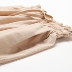 Костюм для девочки (рубашка и шорты) MINAKU, цвет бежевый, рост 122-128 см - Фото 10