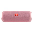Портативная колонка JBL Flip 5, 20 Вт, BT 4.2, IPX7, 4800 мАч, до 12 ч, розовая - фото 51329553 Портативная колонка JBL Flip 5, 20 Вт, BT 4.2, IPX7, 4800 мАч, до 12 ч, розовая - фото 51329553