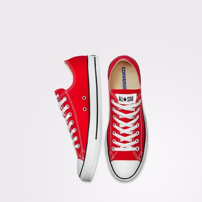 All star converse red best sale