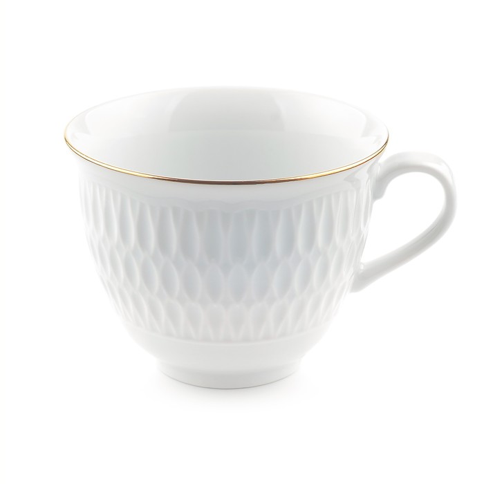 Чашка чайная Cmielow Sofia «Отводка золото», 220 мл - фото 1909243921