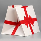 Пакет подарочный квадратный, упаковка, Red, 40 х 40 х 40 см - Фото 2