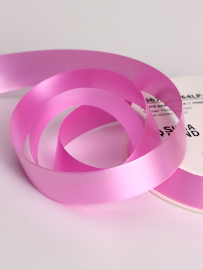 Лента упаковочная для декора и подарков, розовый МИКС, 2 см × 45 м