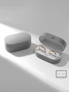 Футляр под серьги, кольца, «Овал вытянутый», бархатный, 7.5×4×3 см, серый - Фото 7