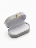 Футляр под серьги, кольца, «Овал вытянутый», бархатный, 7.5×4×3 см, серый - Фото 6