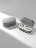 Футляр под серьги, кольца, «Овал вытянутый», бархатный, 7.5×4×3 см, серый - Фото 8