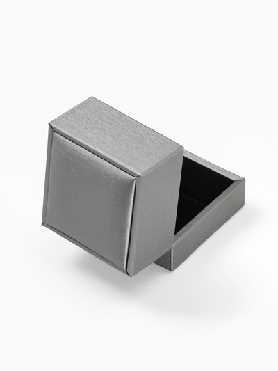 Футляр под кольцо «Квадро» классический, 6.5×6×5.5 см, серый