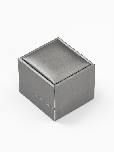 Футляр под кольцо «Квадро» классический, 6.5×6×5.5 см, серый
