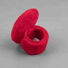 Игольница на браслете «Сердце», 23×6 см, красная - Фото 3