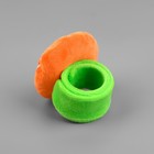 Игольница на браслете «Апельсин», 23×7 см, зелёная - Фото 3