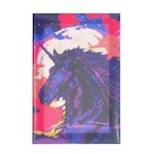 Алмазная мозаика с полным заполнением на подрамнике «Единорог в ночи», 20×30 см - Фото 2