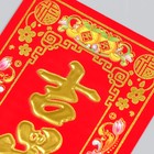 Панно на дверь флок, бумага «Счастливая звезда сияет ярко», настенный декор, 12×29 см - Фото 2