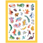 Стикерпаки. Коллекция наклеек. Динозавры и единороги - фото 24014115