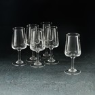 Набор рюмок Sherry glass set, стеклянный, 50 мл, 6 шт - Фото 1
