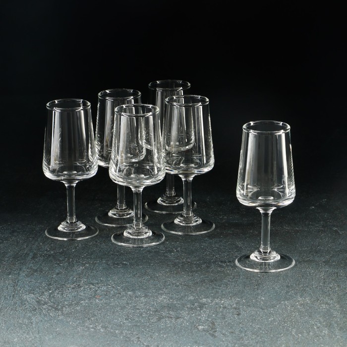 Набор рюмок Sherry glass set, стеклянный, 50 мл, 6 шт - Фото 1