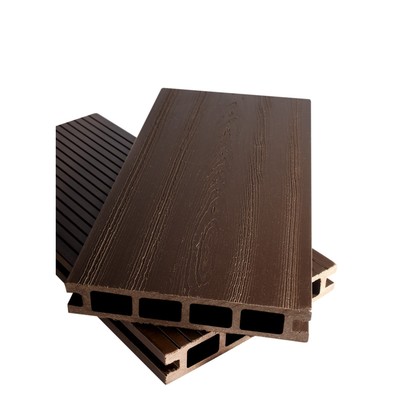 Доска террасная ДПК Винтаж 4000*140*24 мм, цвет Венге