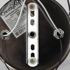 Люстра Светогор "Солнце" 2х60Вт Е27 черный хром - фото 49613896