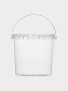 Ведро одноразовое с крышкой, пластик, 2 л, d=17.3 см, пищевое, прозрачное - Фото 5