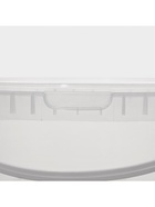 Ведро одноразовое с крышкой, пластик, 2.8 л, d=17 см, пищевое, прозрачное - Фото 6