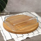 Набор посуды для СВЧ Borcam, стеклянный, 2 предмета: 2.5 л, 4.35 л, 28.7×19.7×6 см, 36.7×25.7×6 см - фото 4386096
