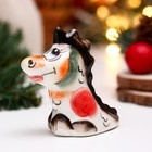 Сувенир "Дракон Баян" гжель, микс, цветной, 6,5 см (комплект 2 шт) - фото 42016526