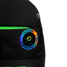 Рюкзак молодёжный 40 х 25 х 13 см, Grizzly, эргономичная спинка, отделение для ноутбука, чёрный/зелёный - Фото 8