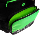 Рюкзак молодёжный 40 х 25 х 13 см, Grizzly, эргономичная спинка, отделение для ноутбука, чёрный/зелёный - Фото 10