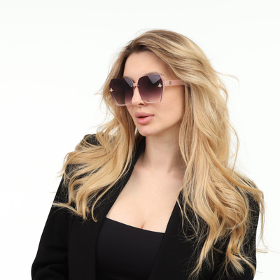 Очки солнцезащитные OneSun, uv 400, дужка 13.5 см, ширина 14 см, линза 5.1×6.4 см