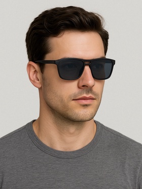 Очки солнцезащитные OneSun, uv 400, дужка 13.7, ширина 14.6 см, линза 4.5×5.6 см  (артикул 9424155)  большой выбор товаров оптом и в розницу по низким ценам с доставкой