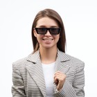 Очки солнцезащитные женские «OneSun. Прямоугольные», uv 400, линза 3.2×5.2 см, чёрный - Фото 5