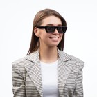 Очки солнцезащитные женские «OneSun. Прямоугольные», uv 400, линза 3.2×5.2 см, чёрный - Фото 4