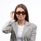 Очки солнцезащитные женские «OneSun. Леопардовый принт», uv 400, линза 3.2×5.2 см, коричневый - Фото 5