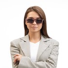 Очки солнцезащитные женские «OneSun. Леопардовый принт», uv 400, линза 3.2×5.2 см, бежевый - Фото 5