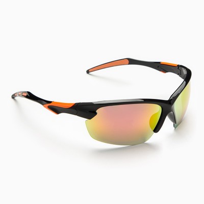 Очки солнцезащитные спортивные OneSun, uv 400, дужка 13 см, ширина 15 см, линза 4×7.2 см