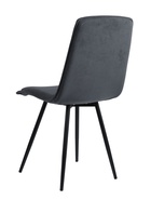 Стул мягкий для кухни «Клик Мебель. Омега», обивка велюр, цвет графит  (артикул 9758959)  большой выбор товаров оптом и в розницу по низким ценам с доставкой