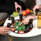 Настольная игра для компании «Пьяная рулетка», алкогольная, d=30 см, бутылка 9 см - Фото 2
