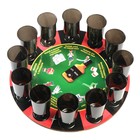 Настольная игра для компании «Пьяная рулетка», алкогольная, d=30 см, бутылка 9 см - Фото 5