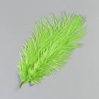 Перо страуса 15-20 см, салатовый - фото 22404366