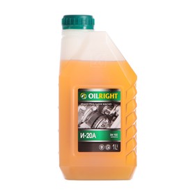 Масло индустриальное OILRIGHT И-20А, 1 л 9823964