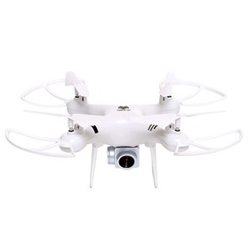 

Квадрокоптер WHITE DRONE, камера 2.0 МП, Wi-Fi, цвета МИКС, уценка