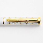 Ручка в подарочном футляре «Золотому учителю», металл, синяя паста, пишущий узел 1.0 мм - фото 7076405