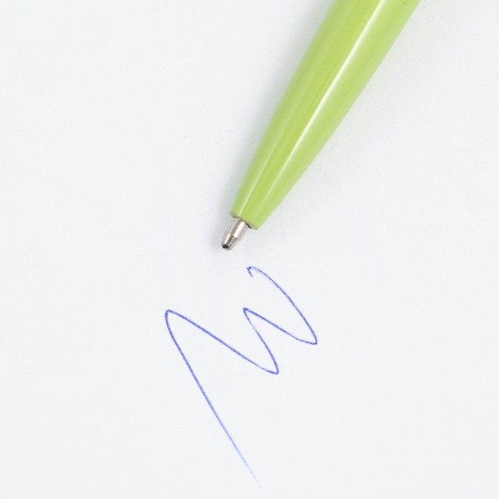 Подарочная ручка с поворотным механизмом «Дорогому учителю», металл, синяя паста, 1.0 мм - фото 1907782903