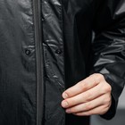Мужской дождевик-плащ «Чёрный плащ», на молнии, размер 50-54, цвет чёрный - Фото 6