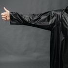 Мужской дождевик-плащ «Чёрный плащ», на молнии, размер 50-54, цвет чёрный - Фото 9