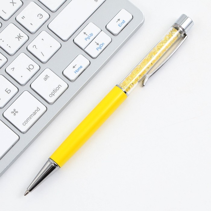 Ручка с шейкером «Дорогому Учителю», синяя паста, металл, 1 мм - фото 1904874246